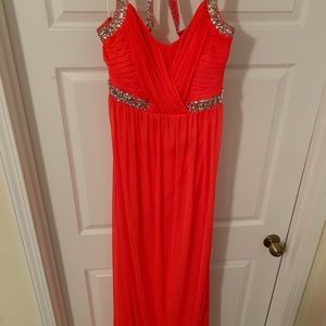 Bright Pink Prom Dress